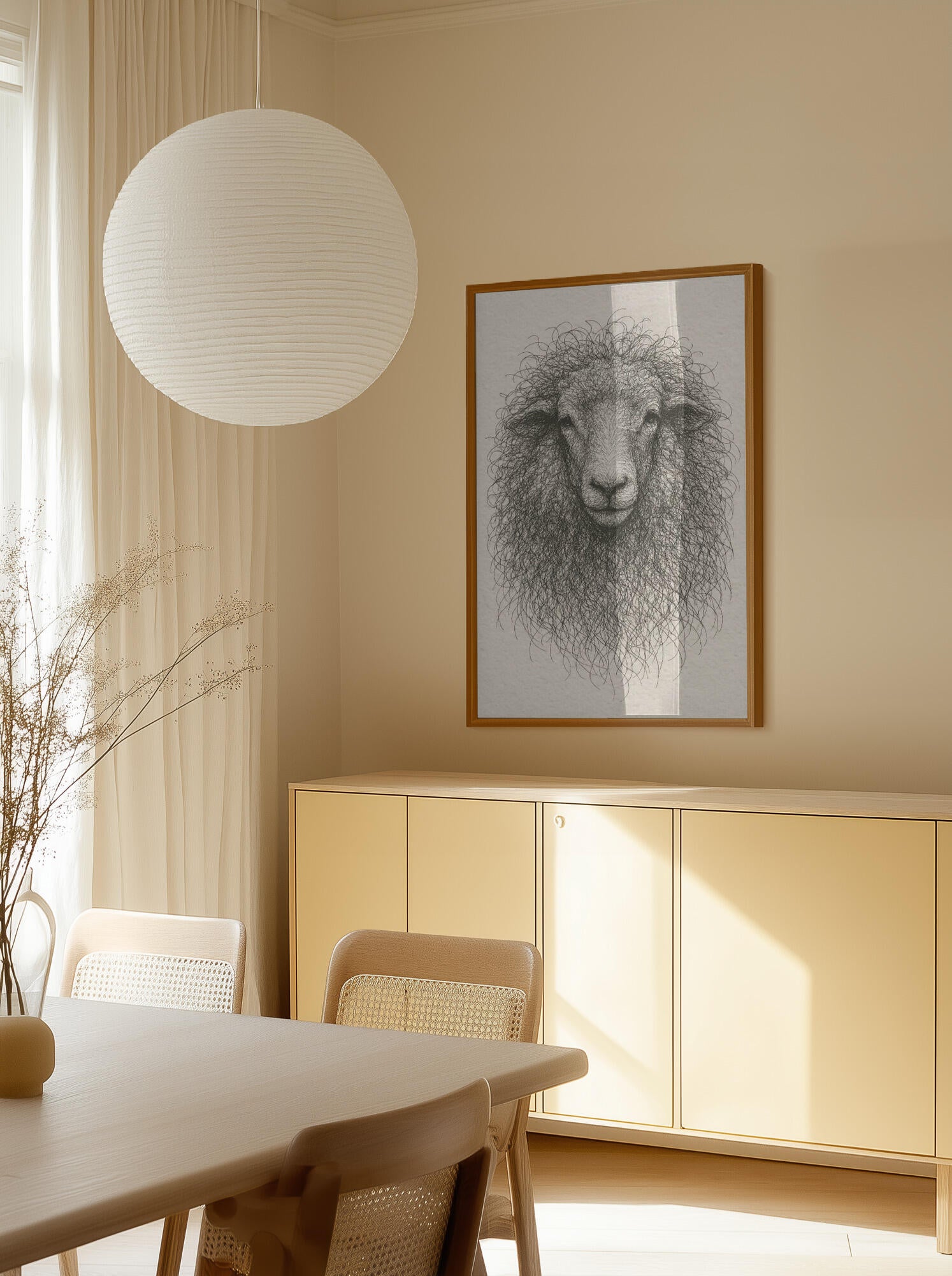 Textured Wool Sheep