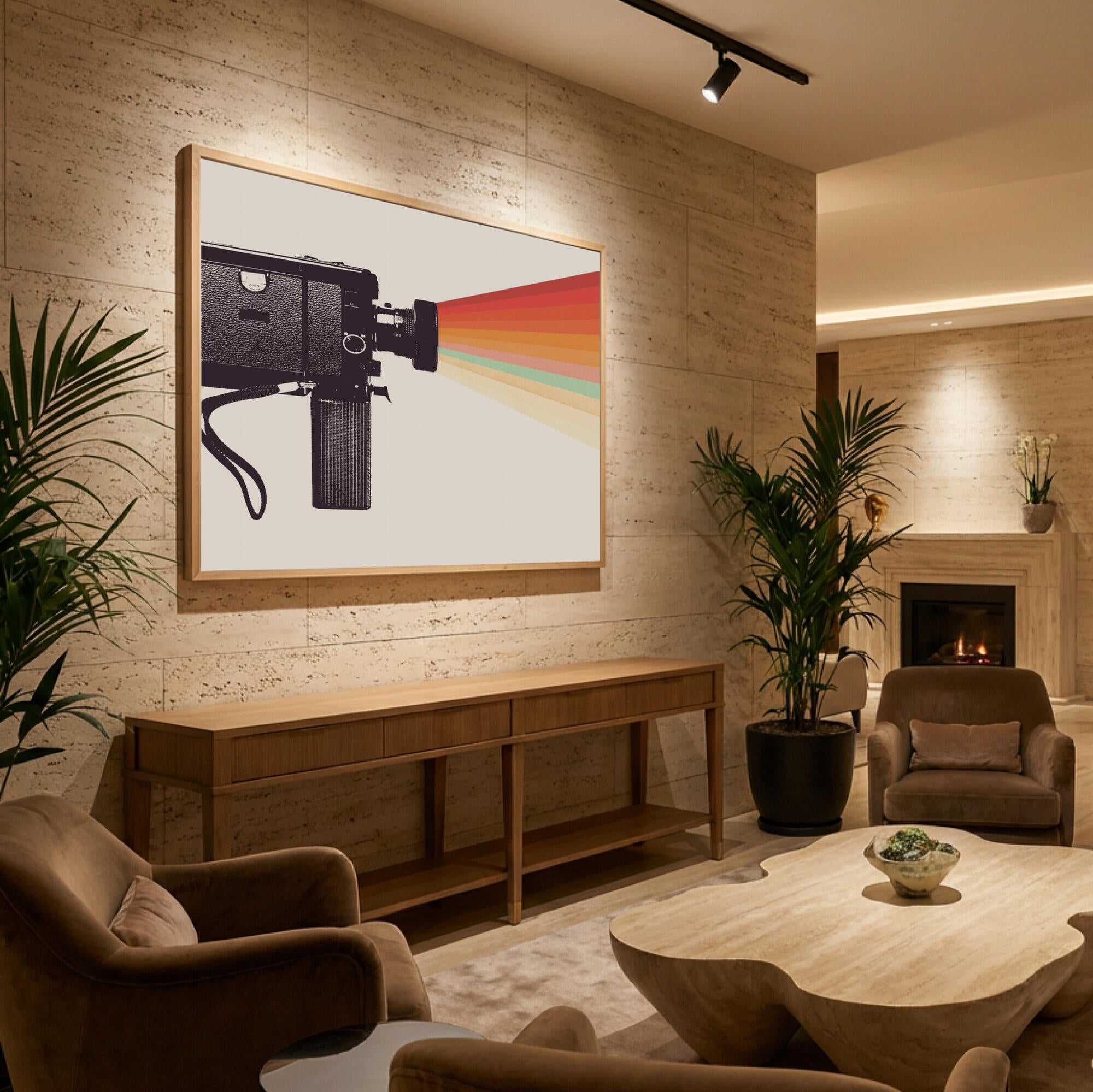 Movie Camera Rainbow