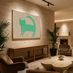 Green cat nursery
