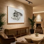 Sketch of a Cat (1819) By Jean Bernard (1775 1883)