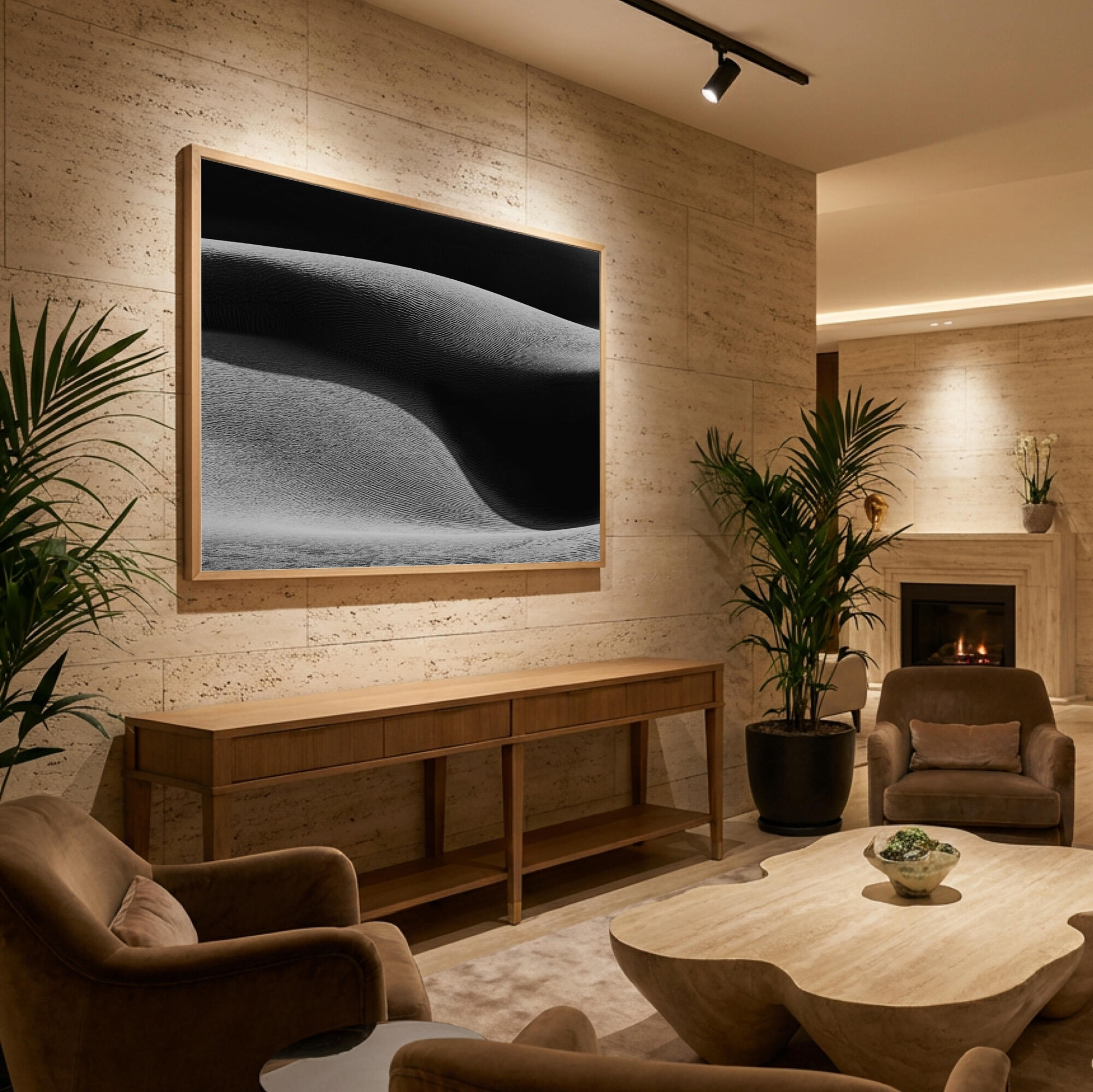 Serene Desert Curves