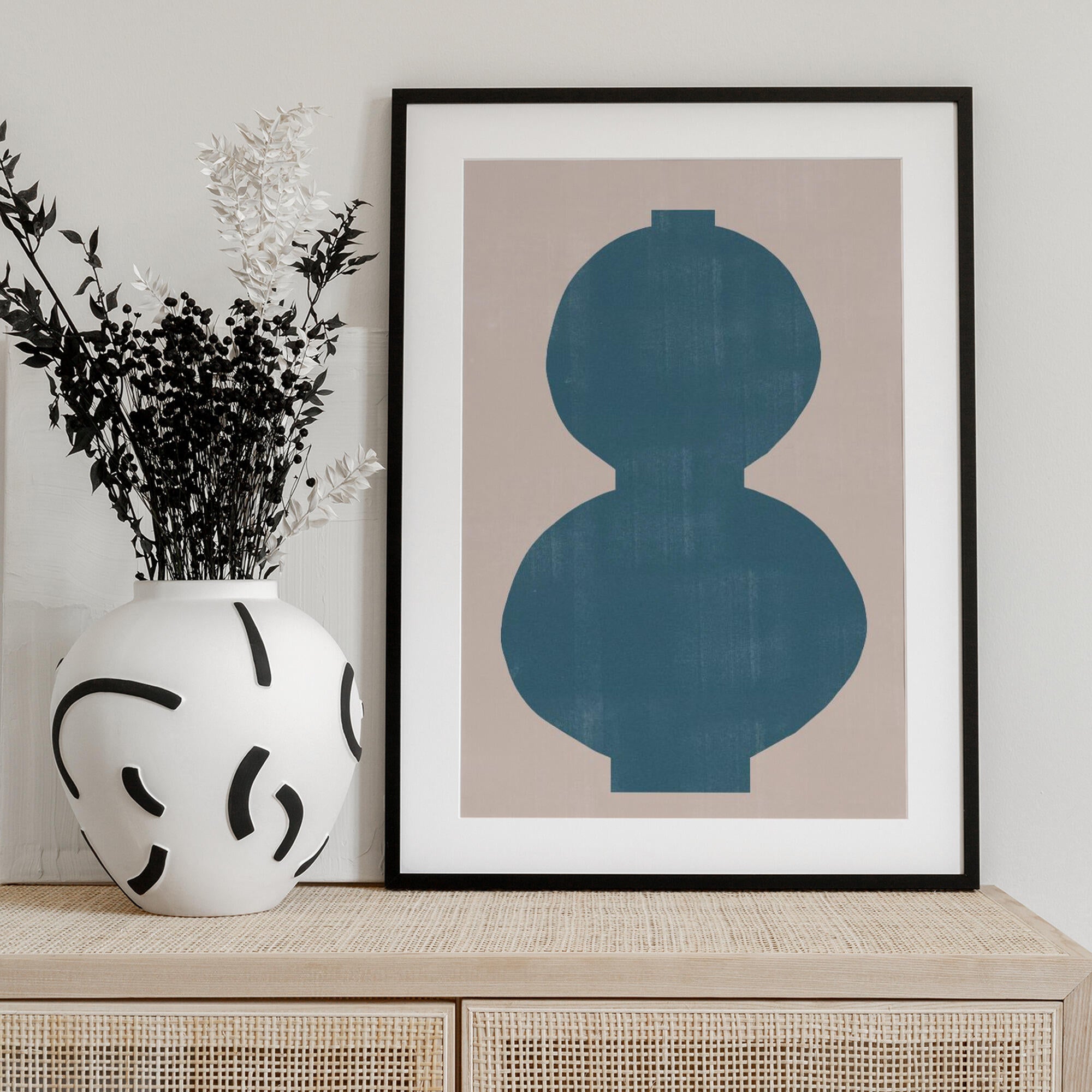 Cyan Silhouette