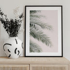 Blush Palm Leaves