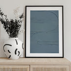 Mud Texture 12 Blue