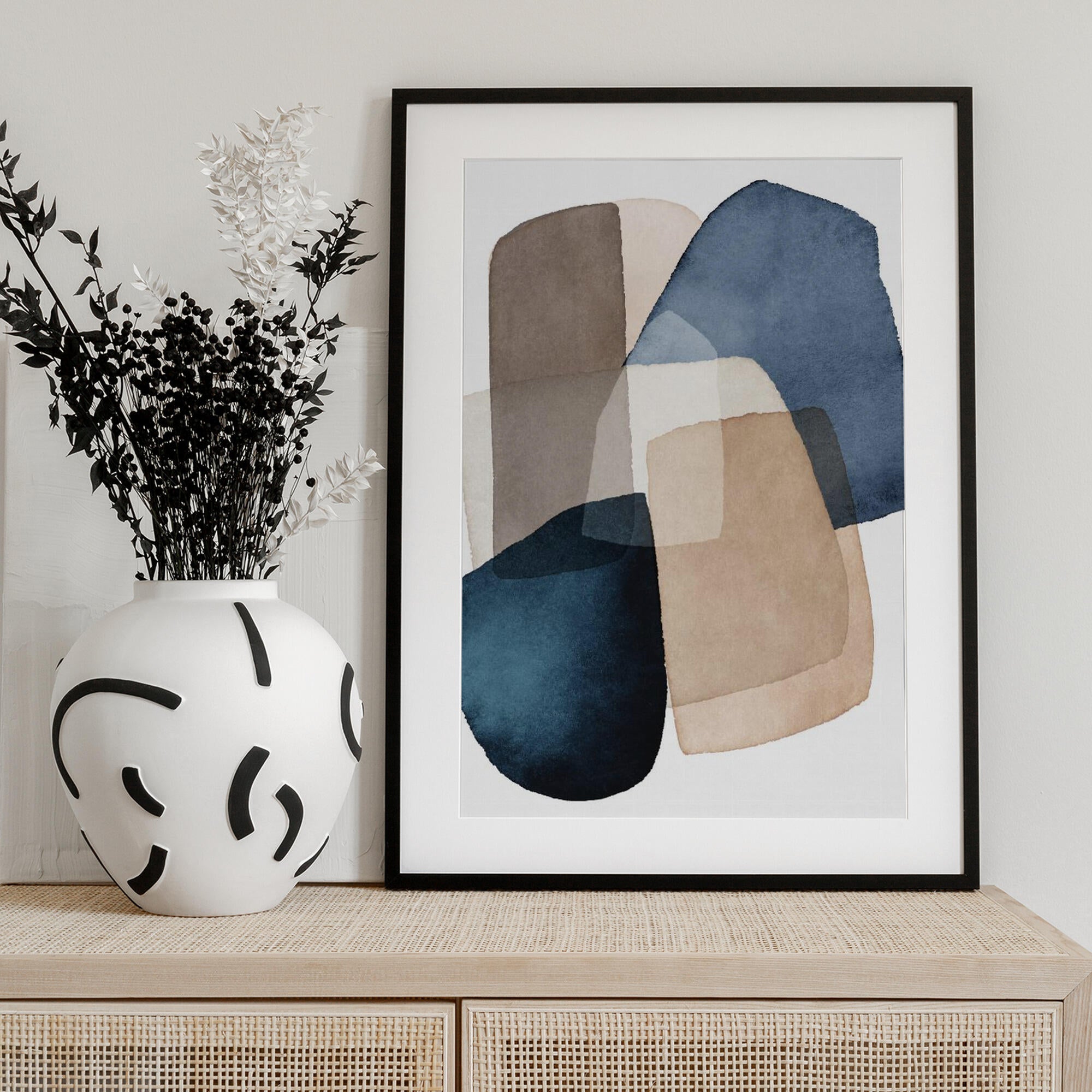 Blue Brown Blocks