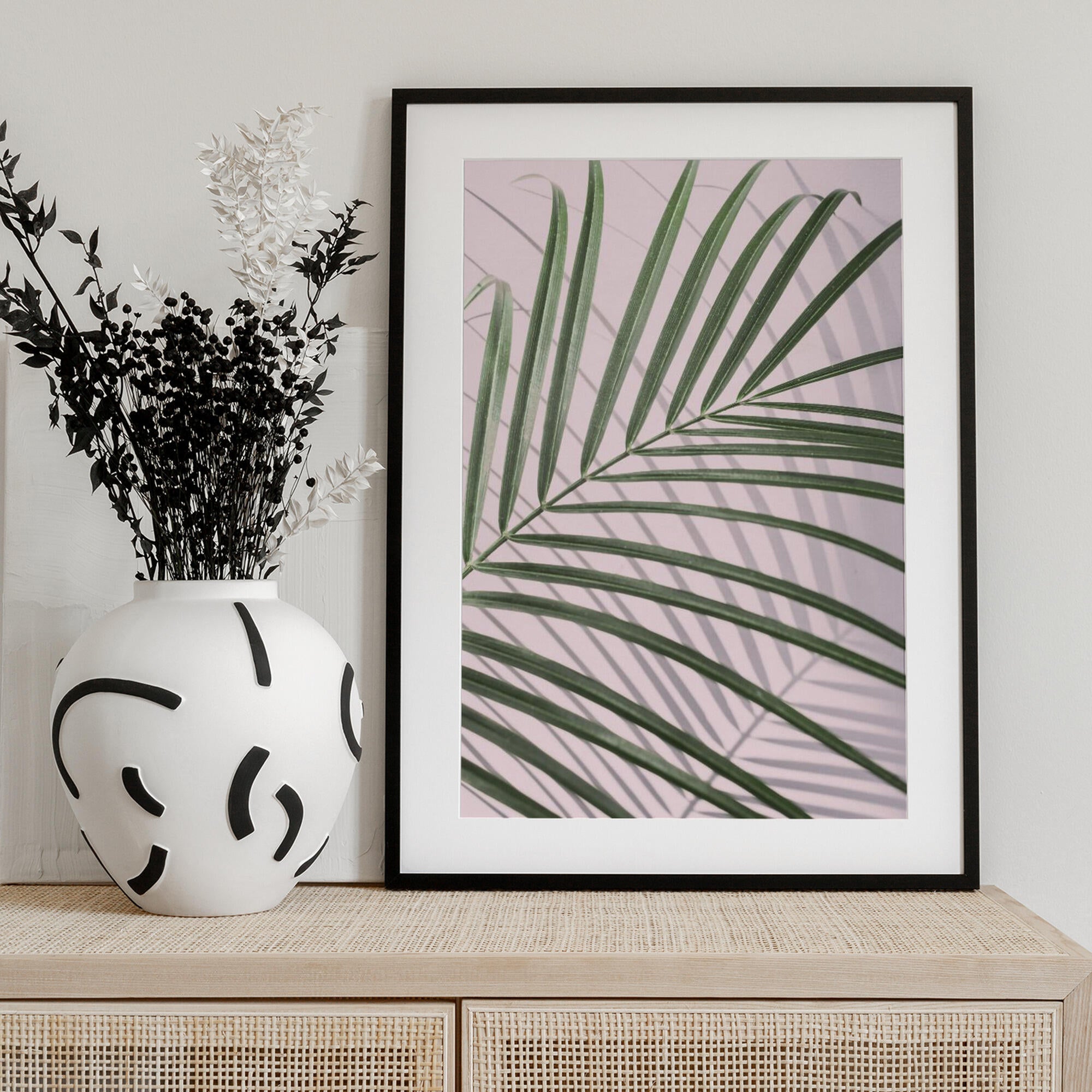 Palm Leaf Shadow