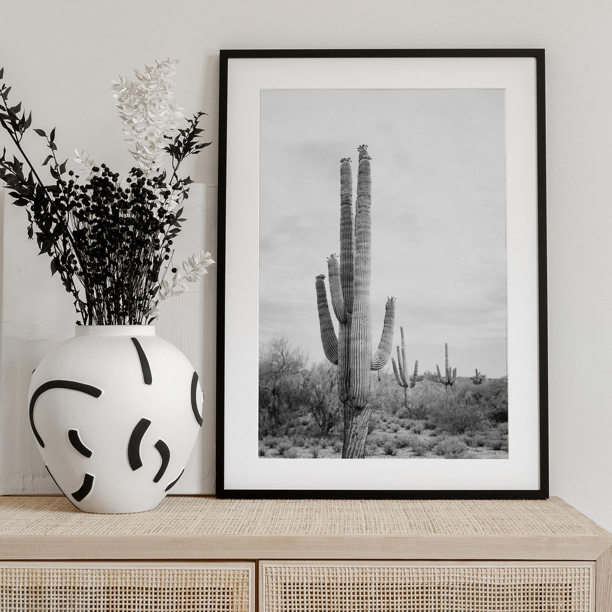 Saguaro B&amp;W