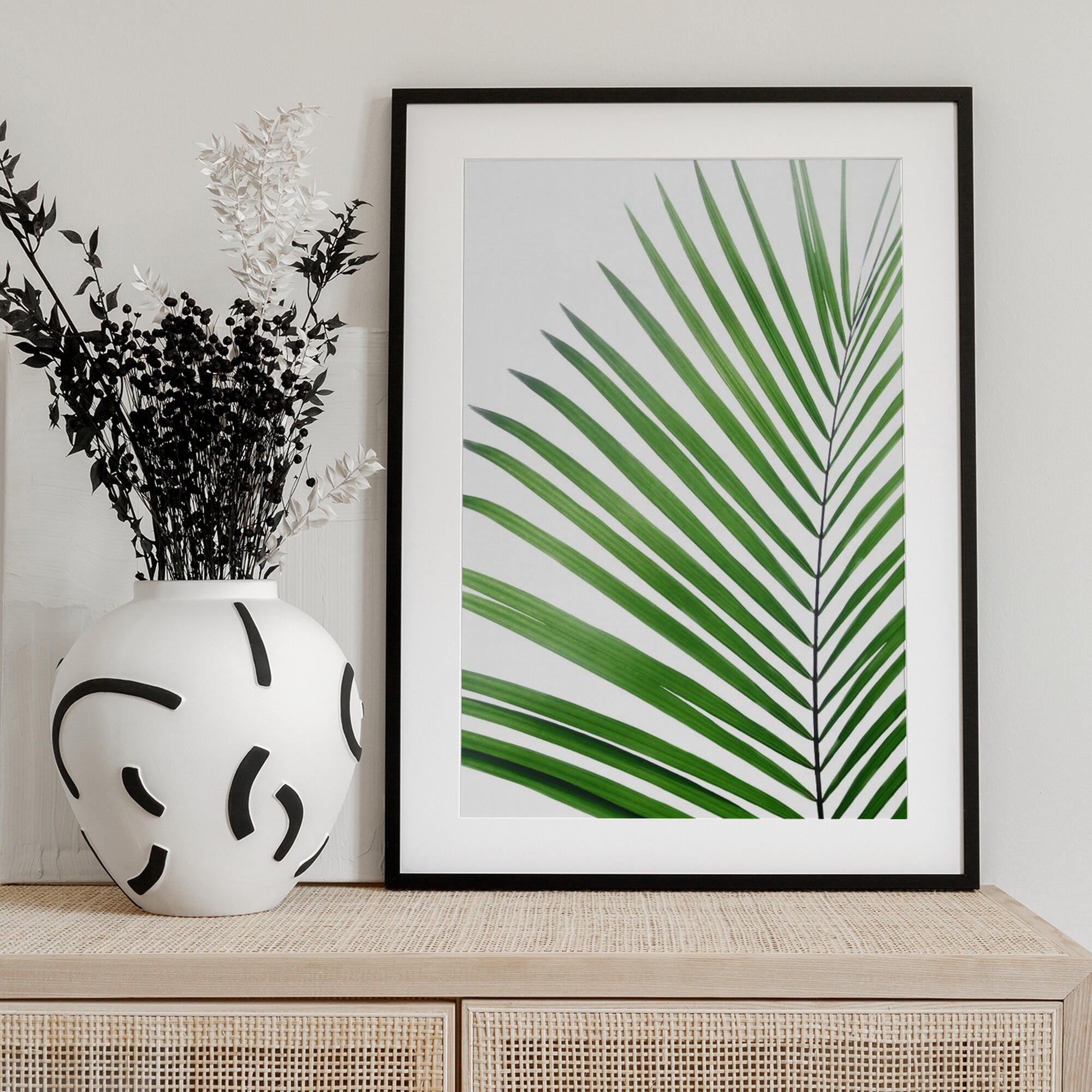 Green Palm Leaf