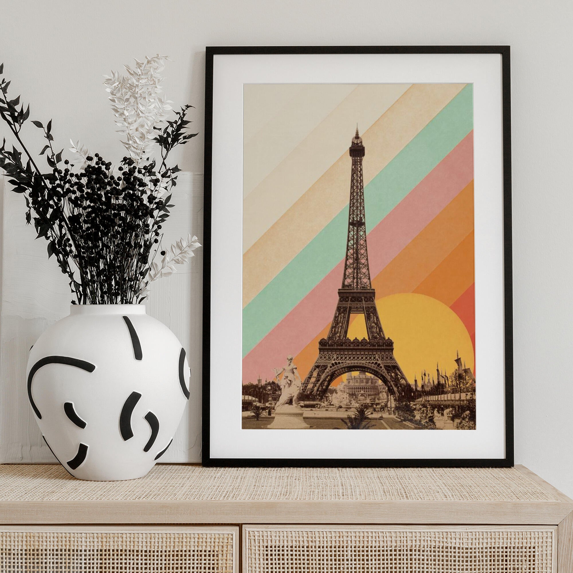 Eiffel Tower Rainbow