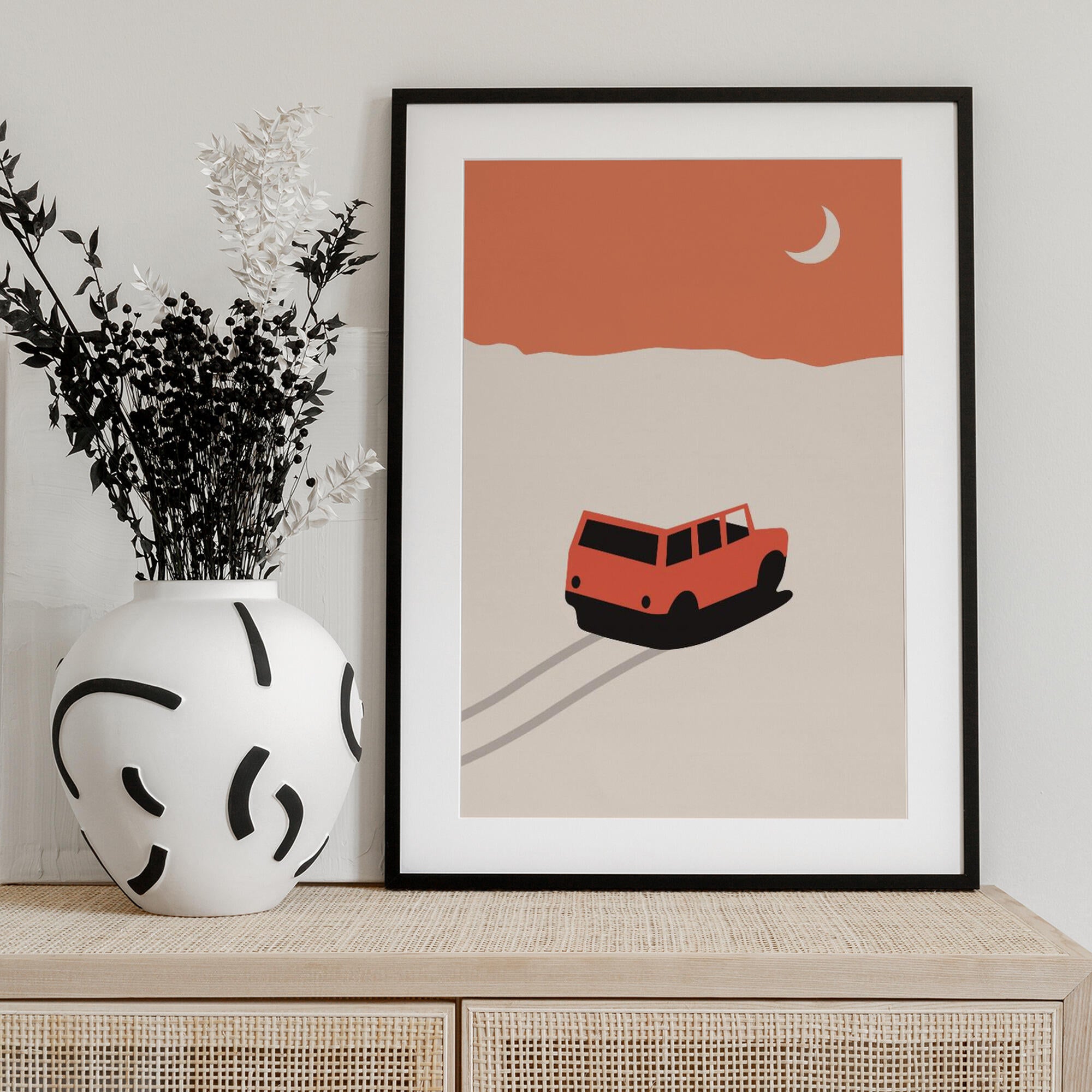 Car In Desert