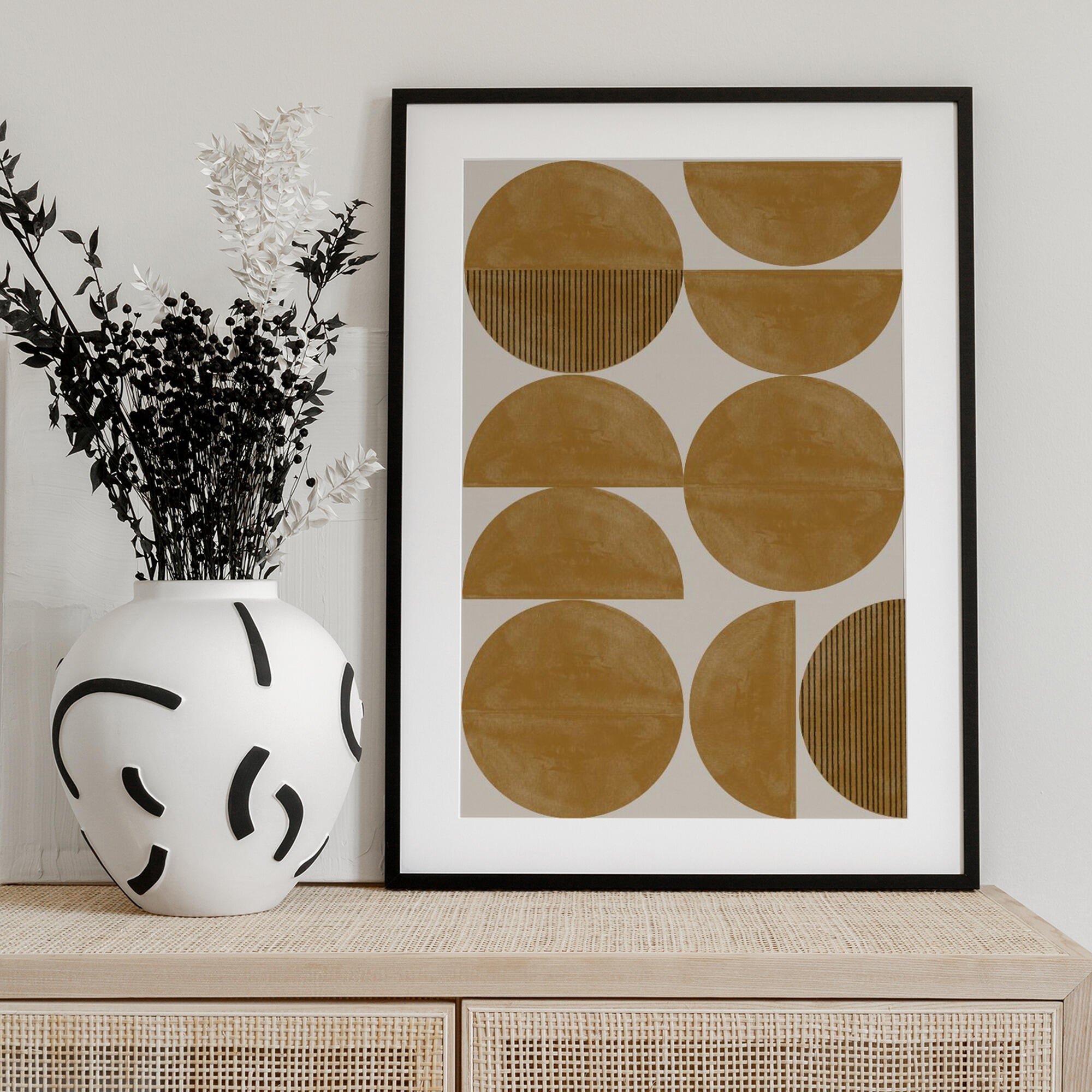Golden Geometric Rhythm