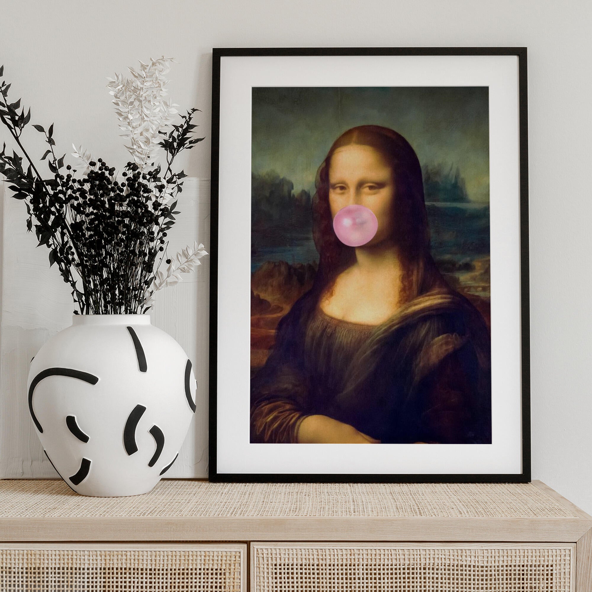 Mona Lisa Bubble Gum