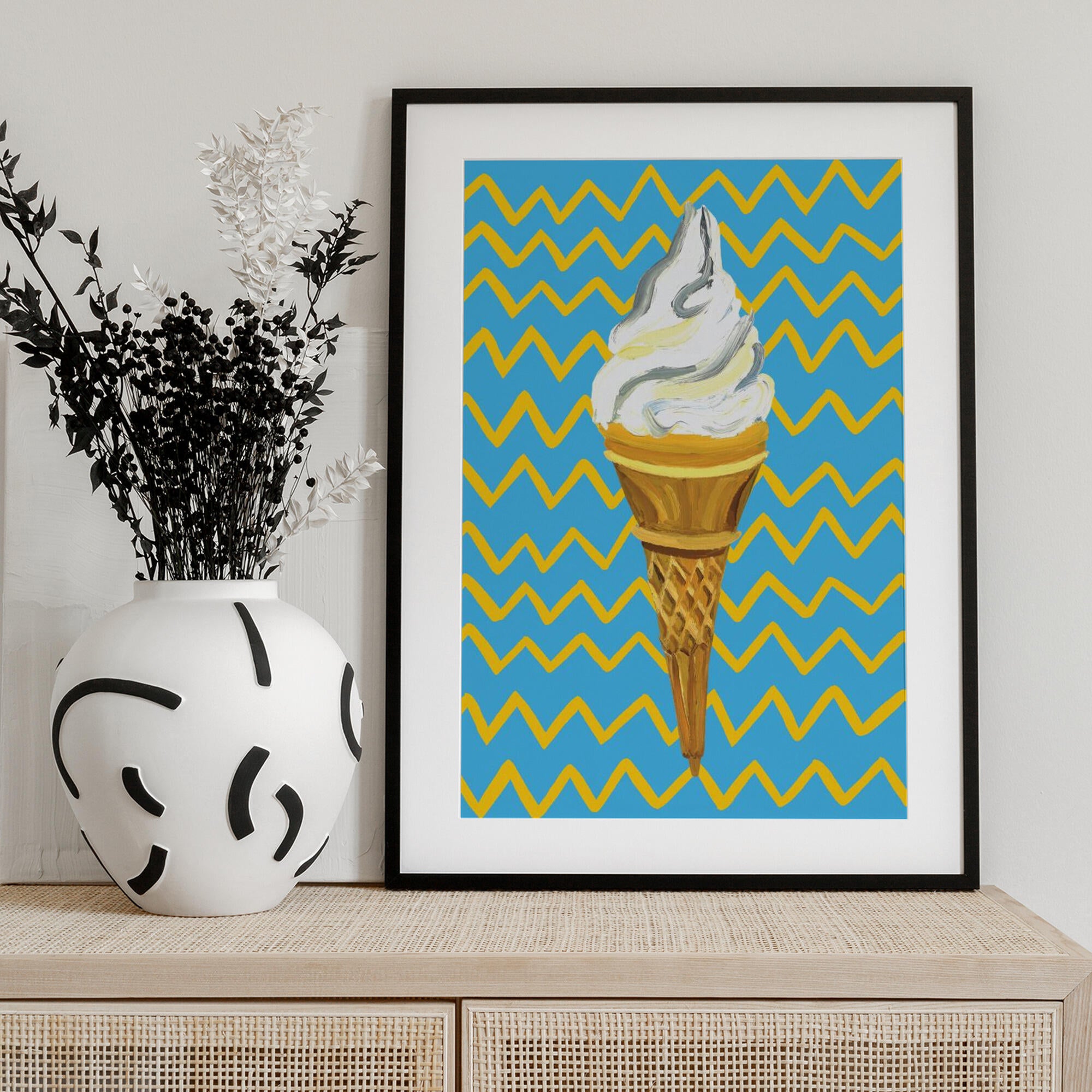 Ice Cream Blue