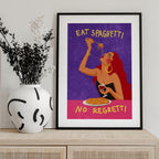 Eat spaghetti no regretti