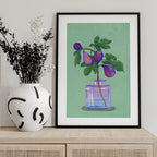 Figs Branch In Vase