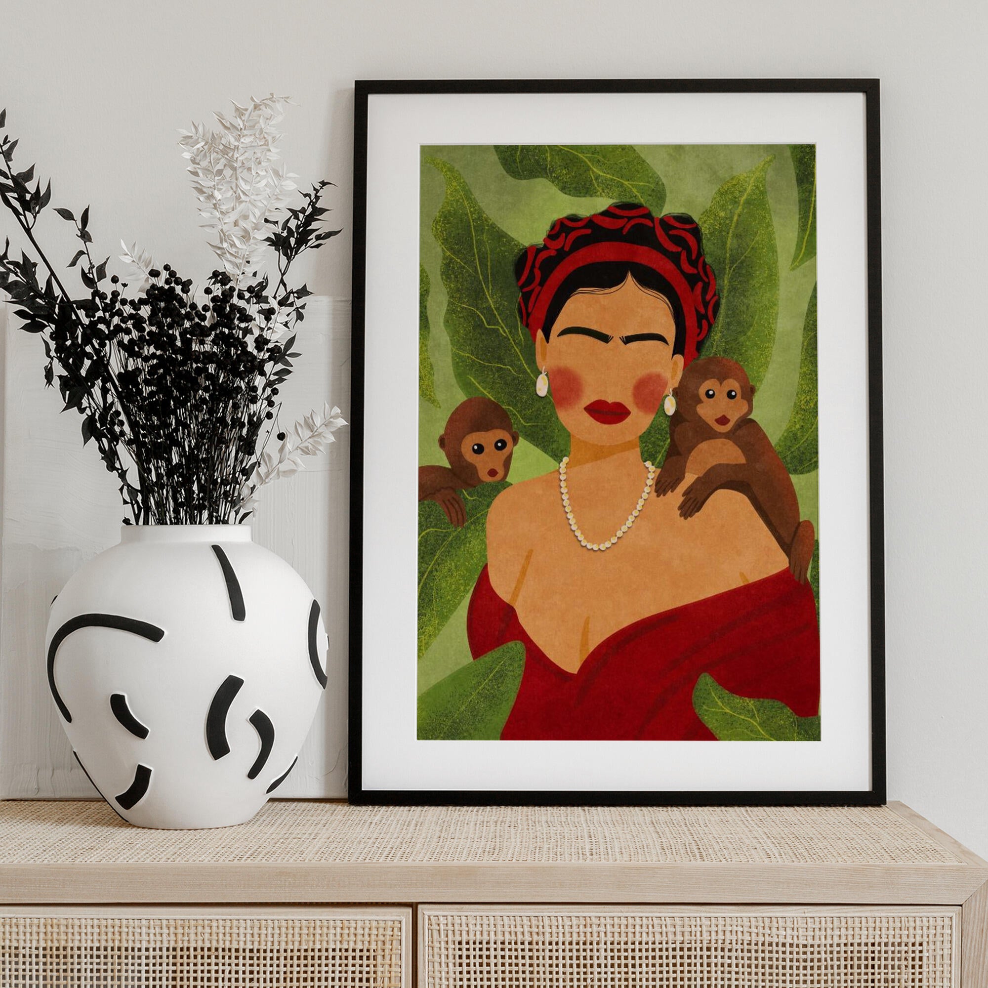 Frida and Monkeys