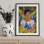 Frida and birds