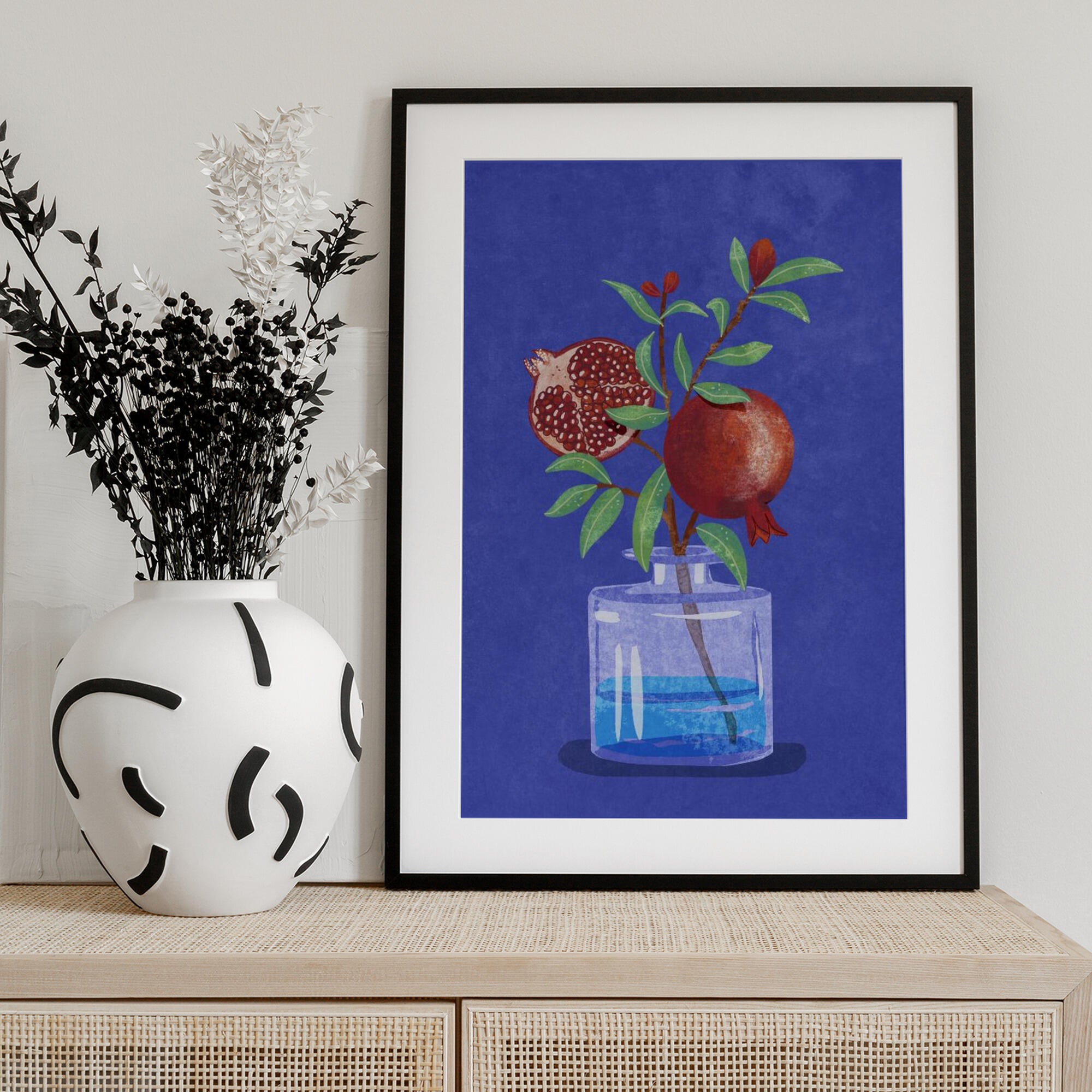 pomegranate in Vase