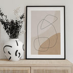 Abstract Organic Line