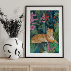 Tiger in the jungle