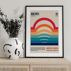 Arches National Park Travel Poster