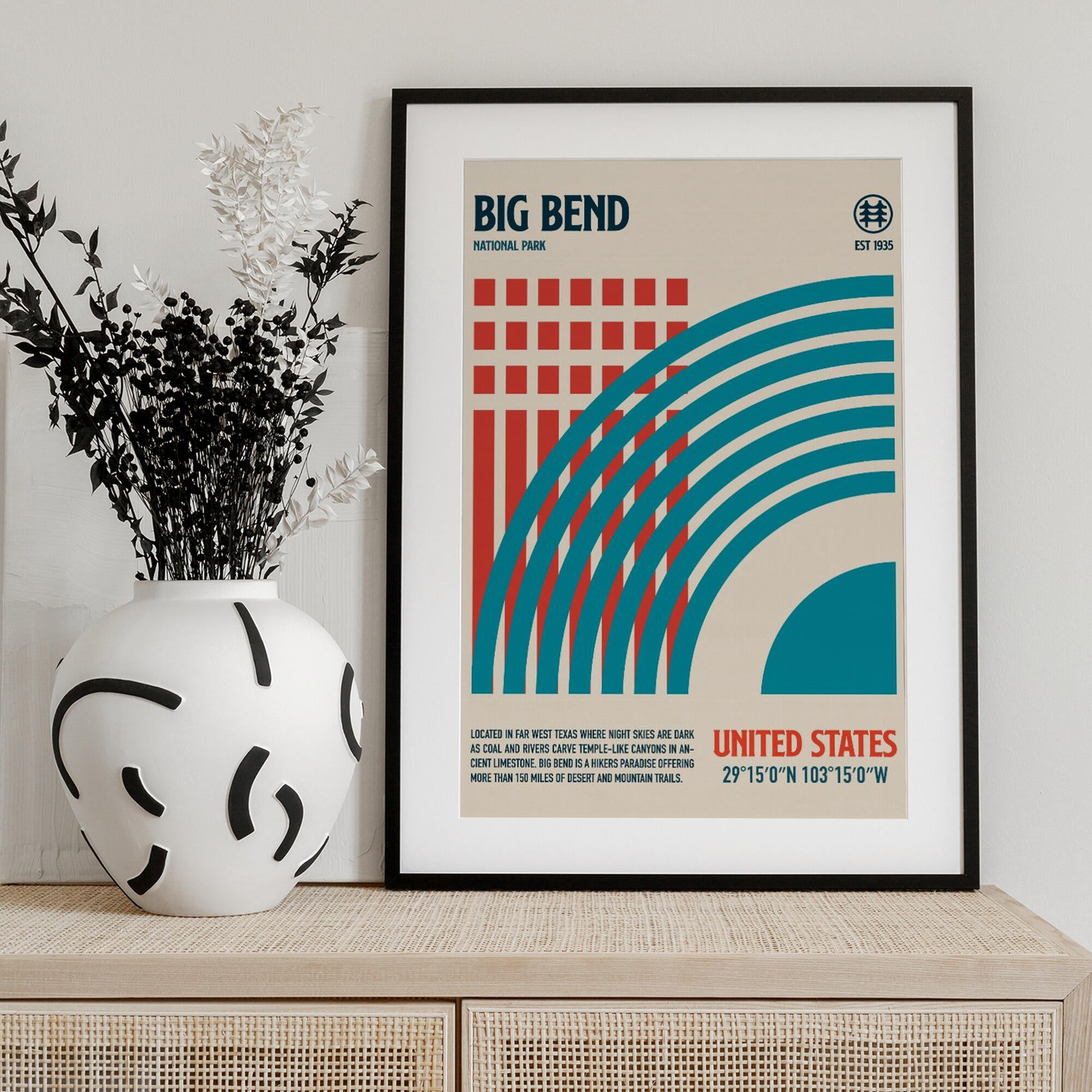 Big Bend National Park Travel Poster