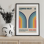 Cuyahoga National Park Travel Poster