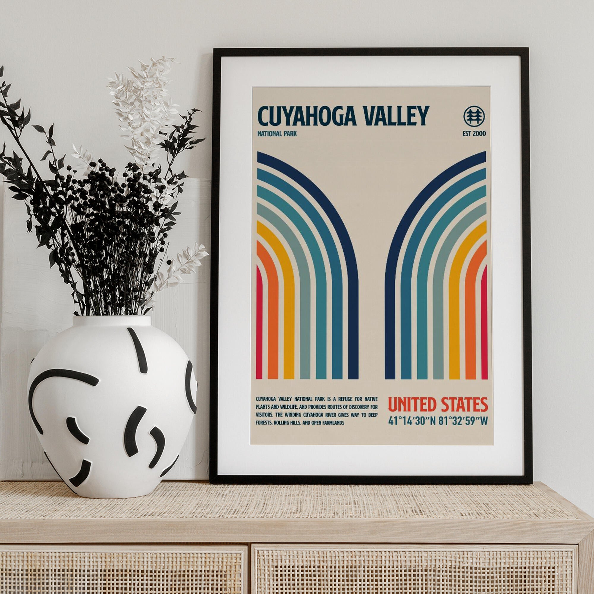 Cuyahoga National Park Travel Poster
