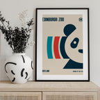 Edinburgh Zoo Travel Poster