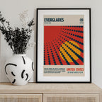 Evergldes National Park Travel Poster