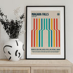 Niagara Falls National Park Travel Poster