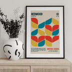Redwood National Park Travel Poster