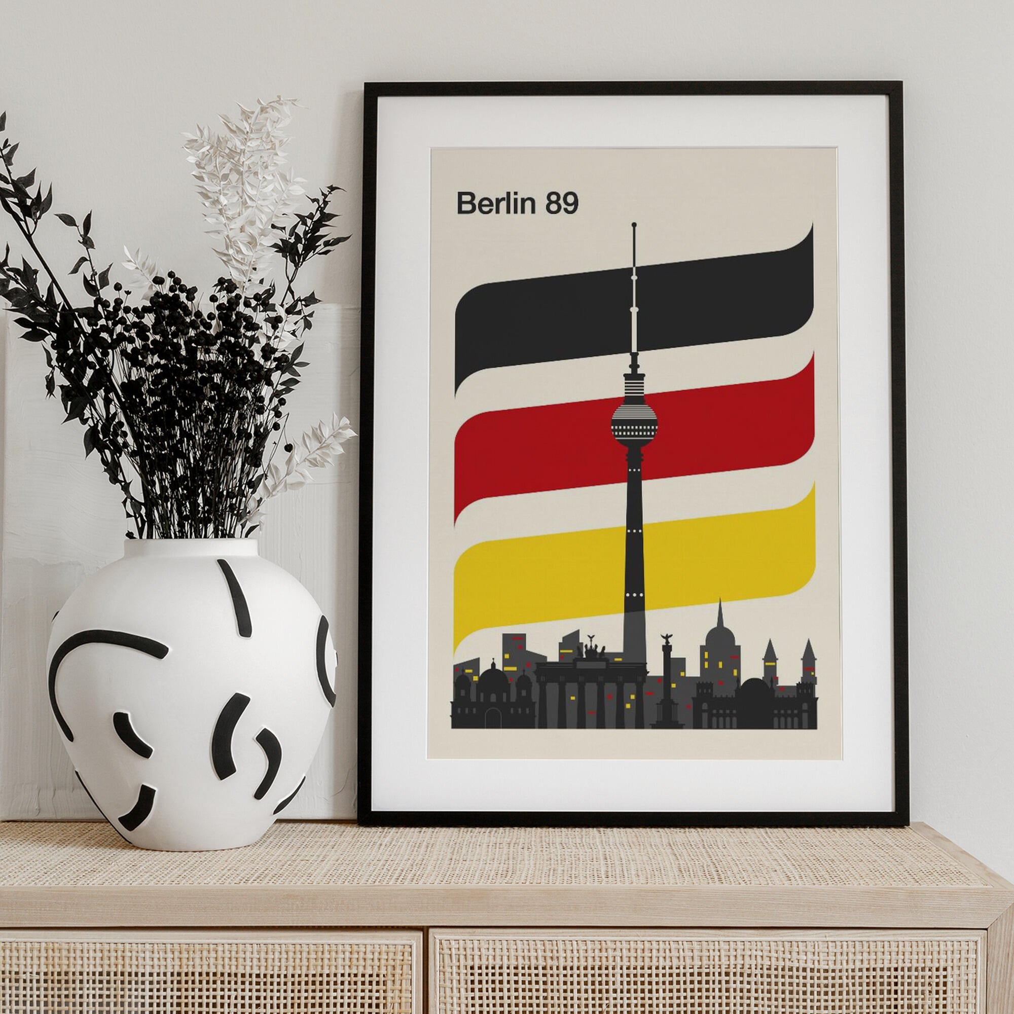 Berlin Retro Travel Print