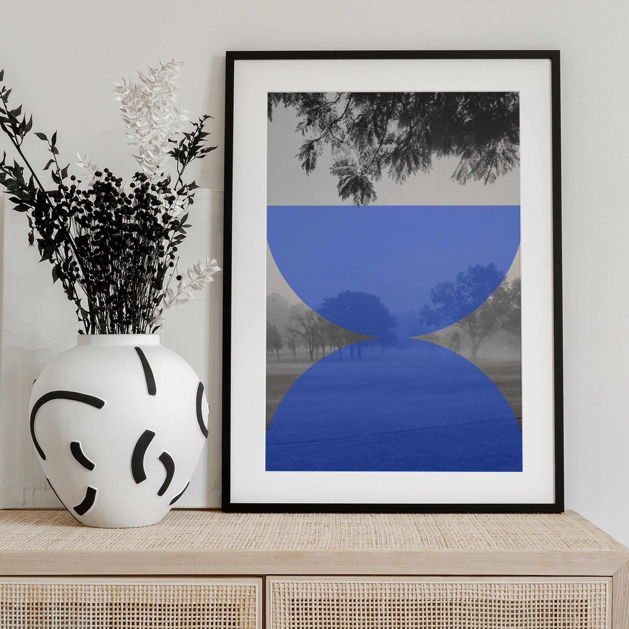 Misty Blue Horizon