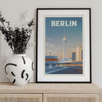 Berlin Cityscape Travel Print