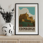 Edinburgh Castle Travel Print