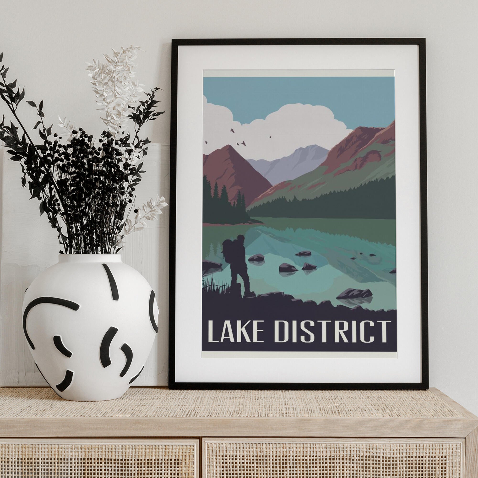Lake District Travel Print