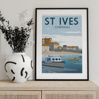 St Ives Travel Print
