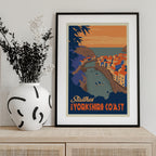 Staithes Yorkshire Travel Print