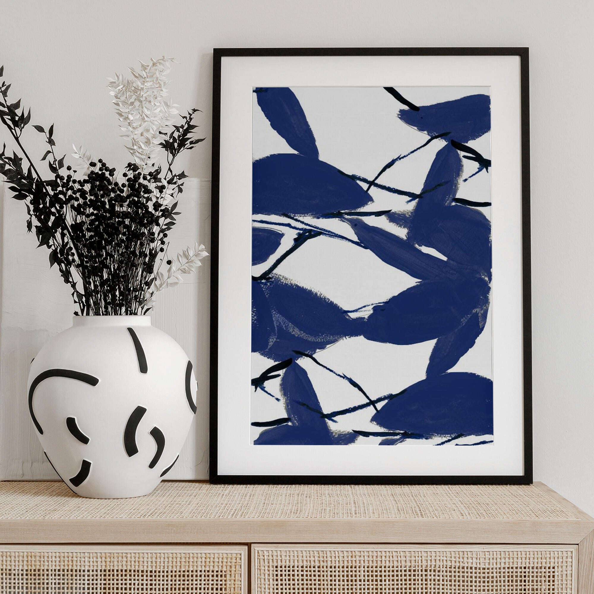Blue Floral No2