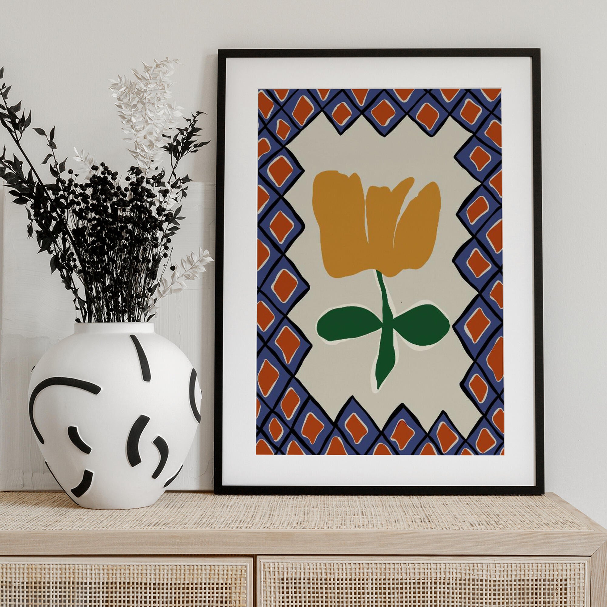 Petal plaid playtime II