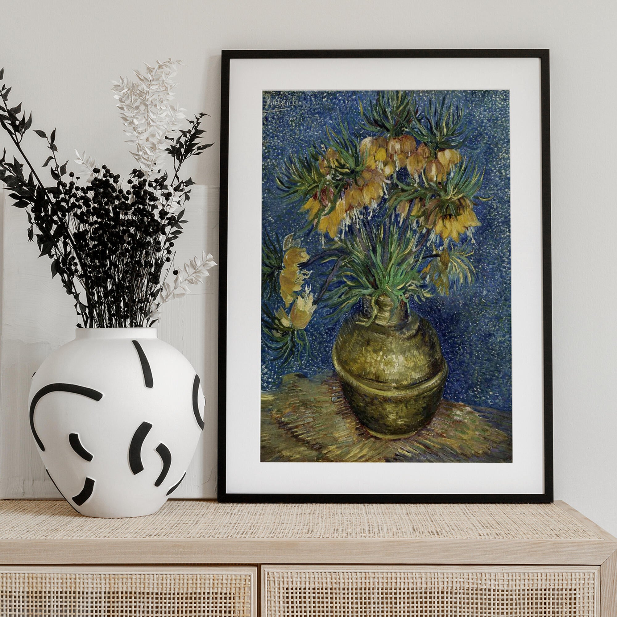 Vincent Van Gogh's Imperial Fritillaries In a Copper Vase (1887)