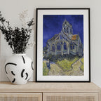 Vincent Van Gogh's the Church At Auvers (1890)