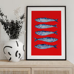 Sardines Berry Red