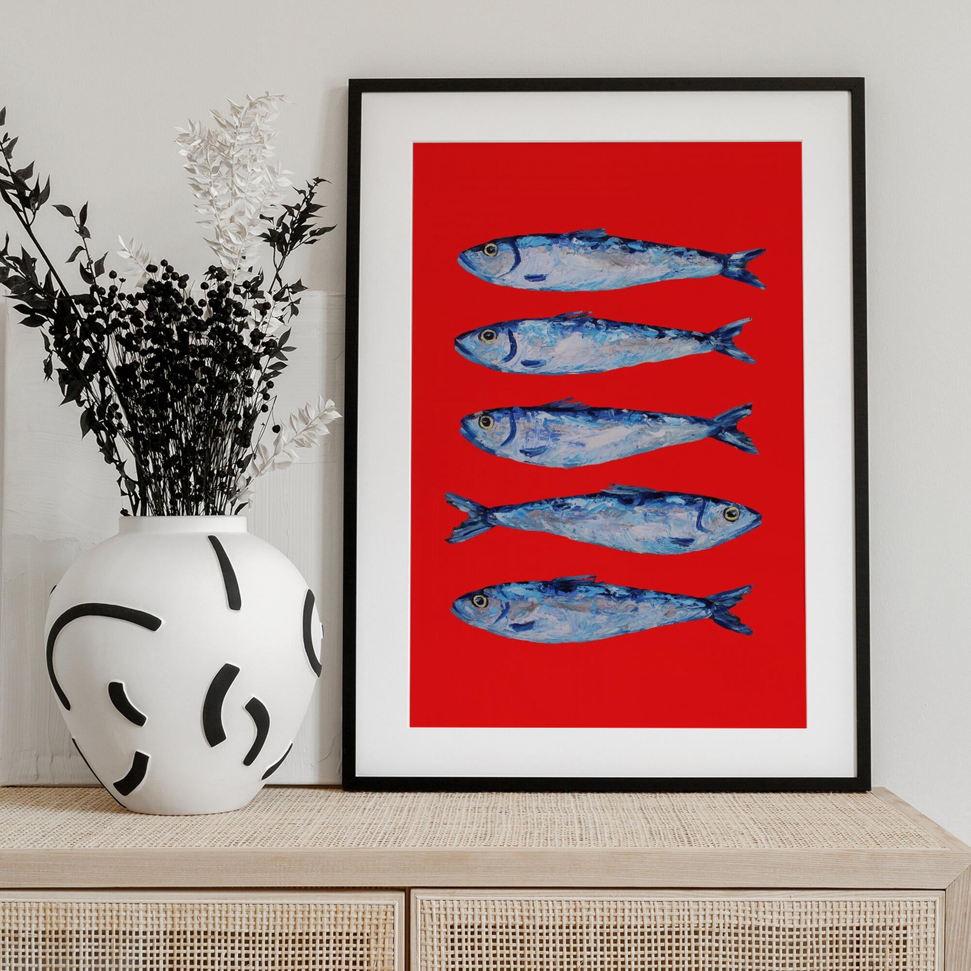 Sardines Berry Red