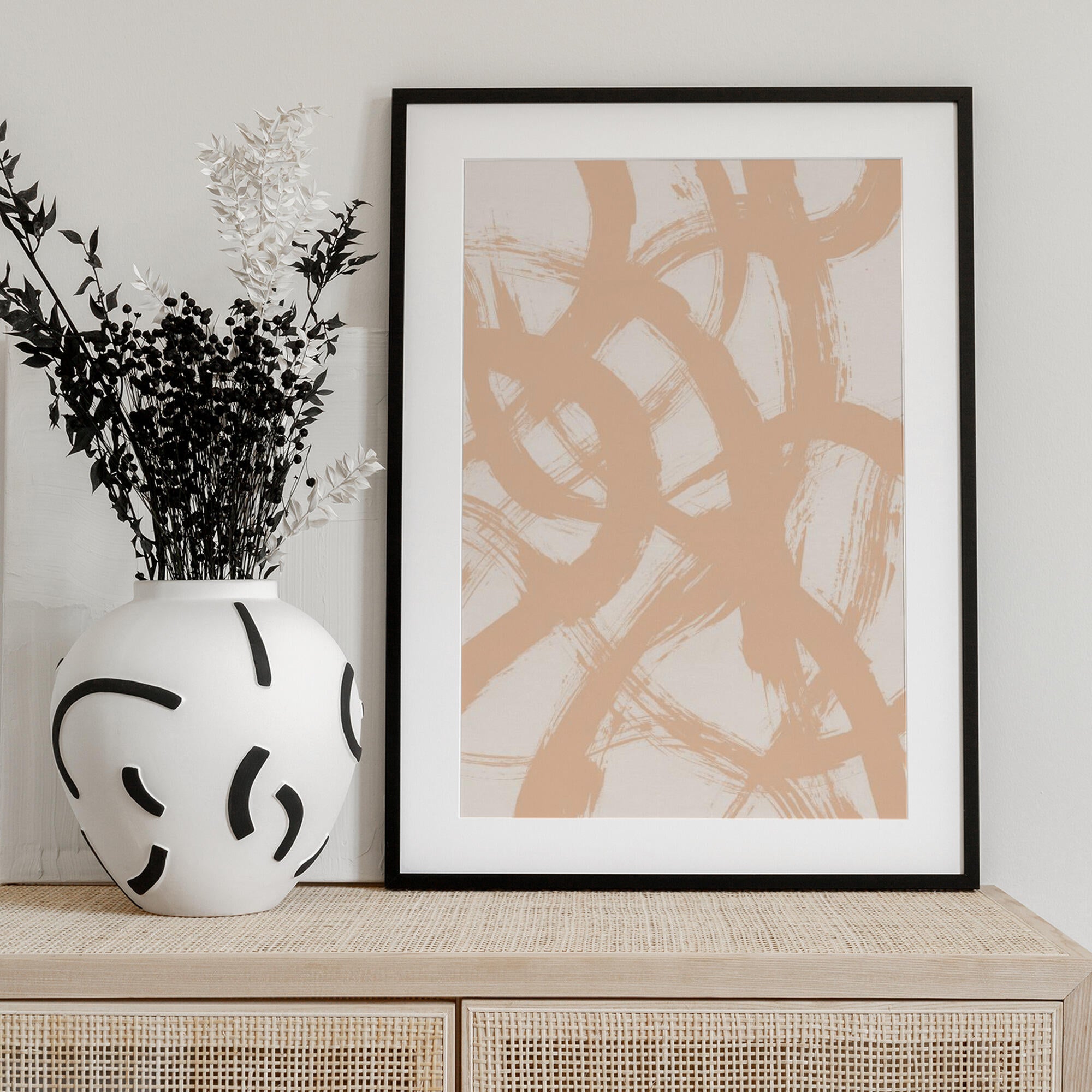 Abstract Brush Strokes 98B