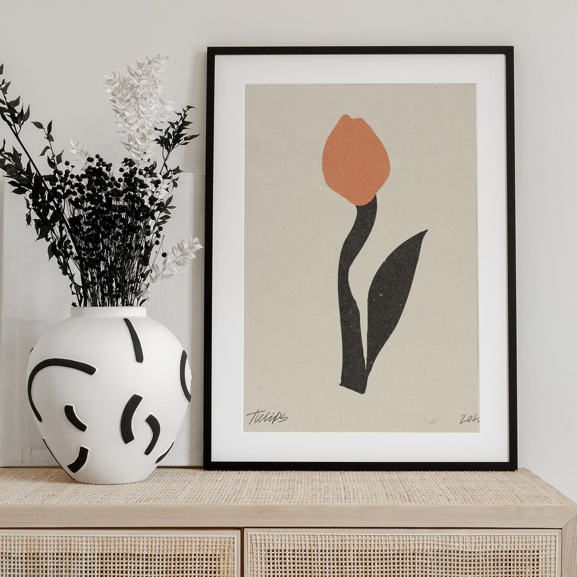 Modern Flower 01