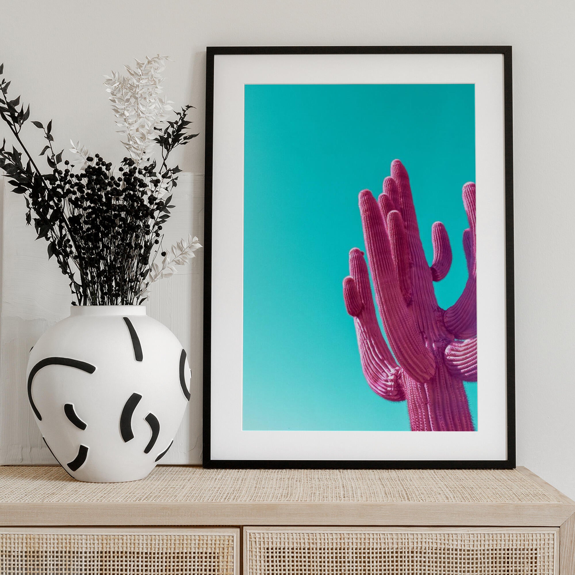 Magenta Pink Saguaro