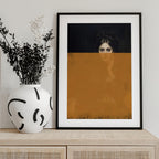 Altered Portrait of Woman