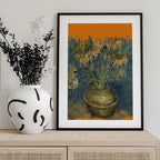 Collage Sunflowers and the splash Van Gogh